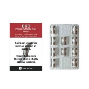 Eco Universal (EUC) Clapton/Ceramic Coil Vaporesso
