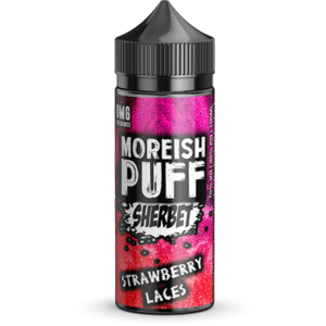 STRAWBERRY LACES SHERBET E-LIQUID BY MOREISH PUFF 50 ml