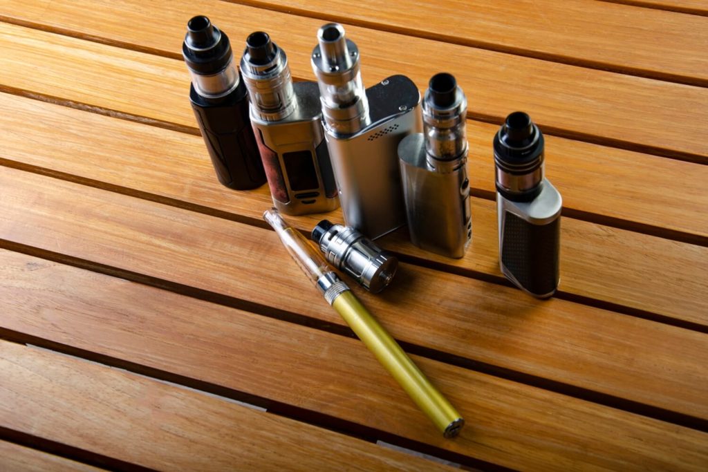 Selection of vaping mods.