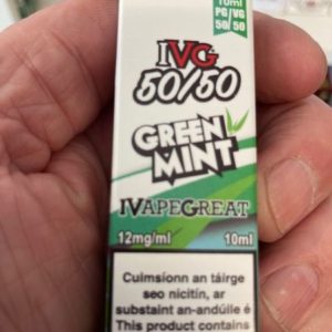 IVG Green Mint 50 50
