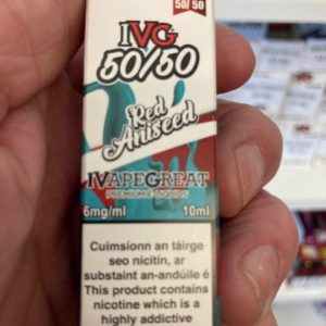 IVG Red Aniseed 50 50