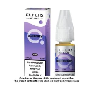 Elfliq – Blueberry The Official ElfBar Nic Salt Liquid