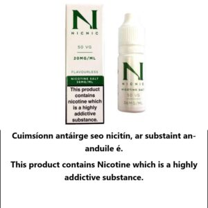 NicNic Nicotine Salt Shot